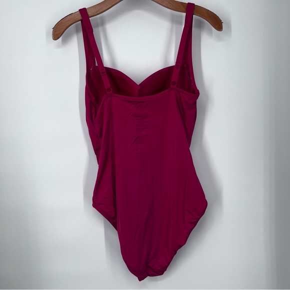 Bond-Eye Ruched One Piece Swimsuit - Picture 8 of 8